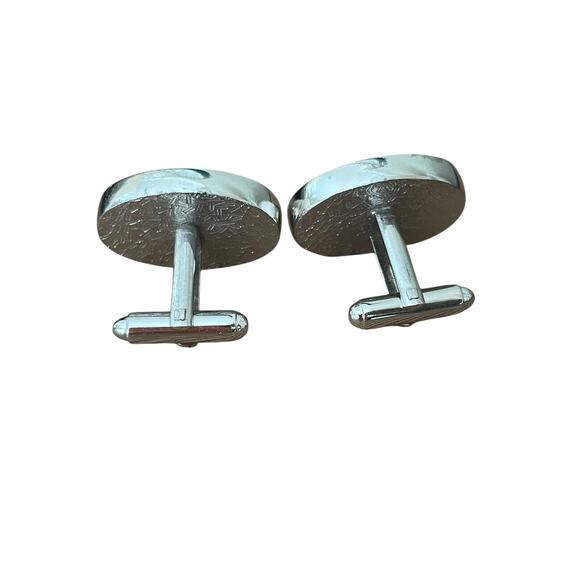 Vintage Horse Mens Cufflinks Western Wild Mustang 1950s MCM Jewelry Accessory - Picture 2 of 4